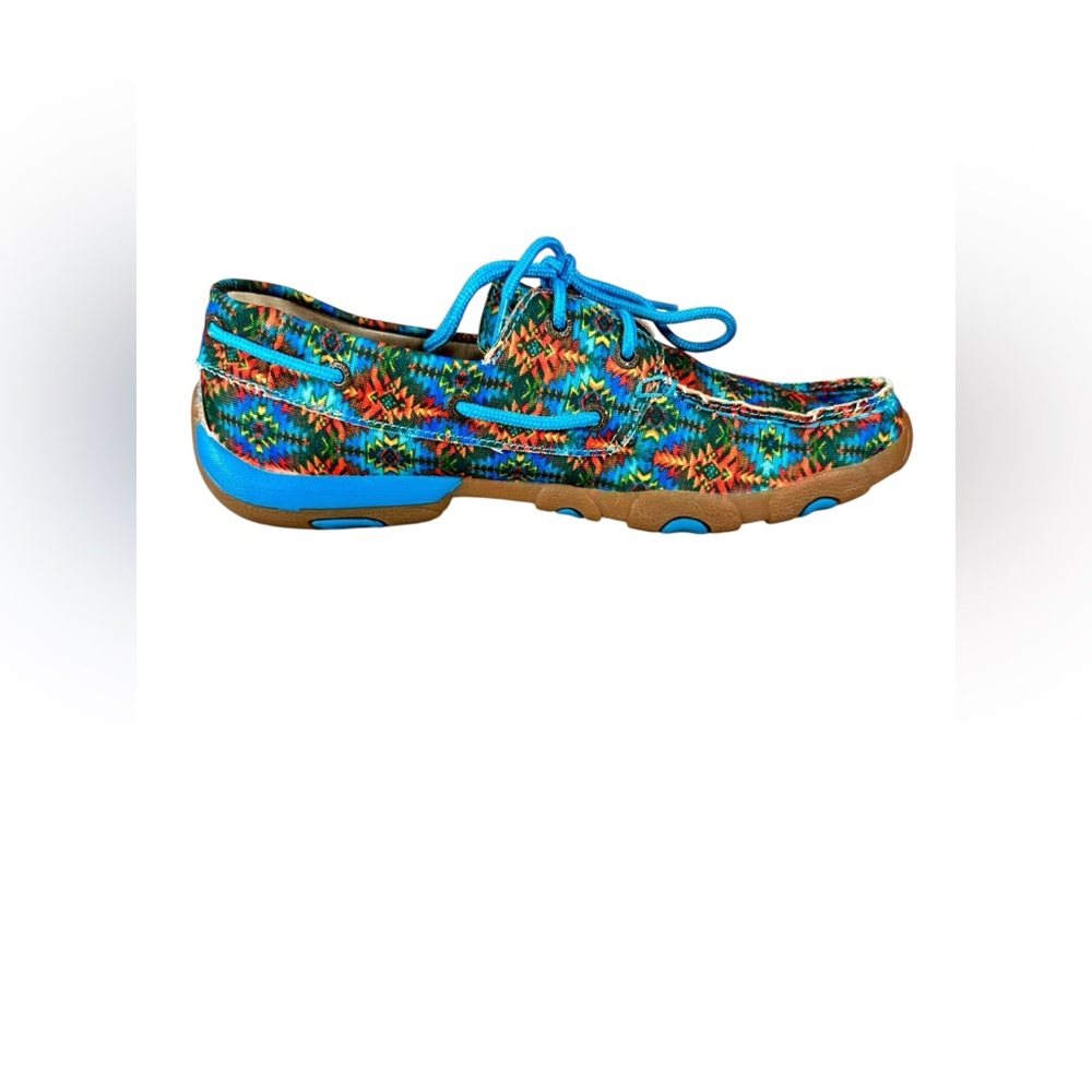Twisted X Women’s Canvas Mocassin Moc Boat Shoes 8.5 M - Picture 7 of 16